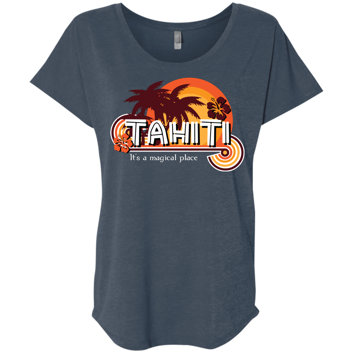 Tahiti Pillow Triblend Dolman Sleeve