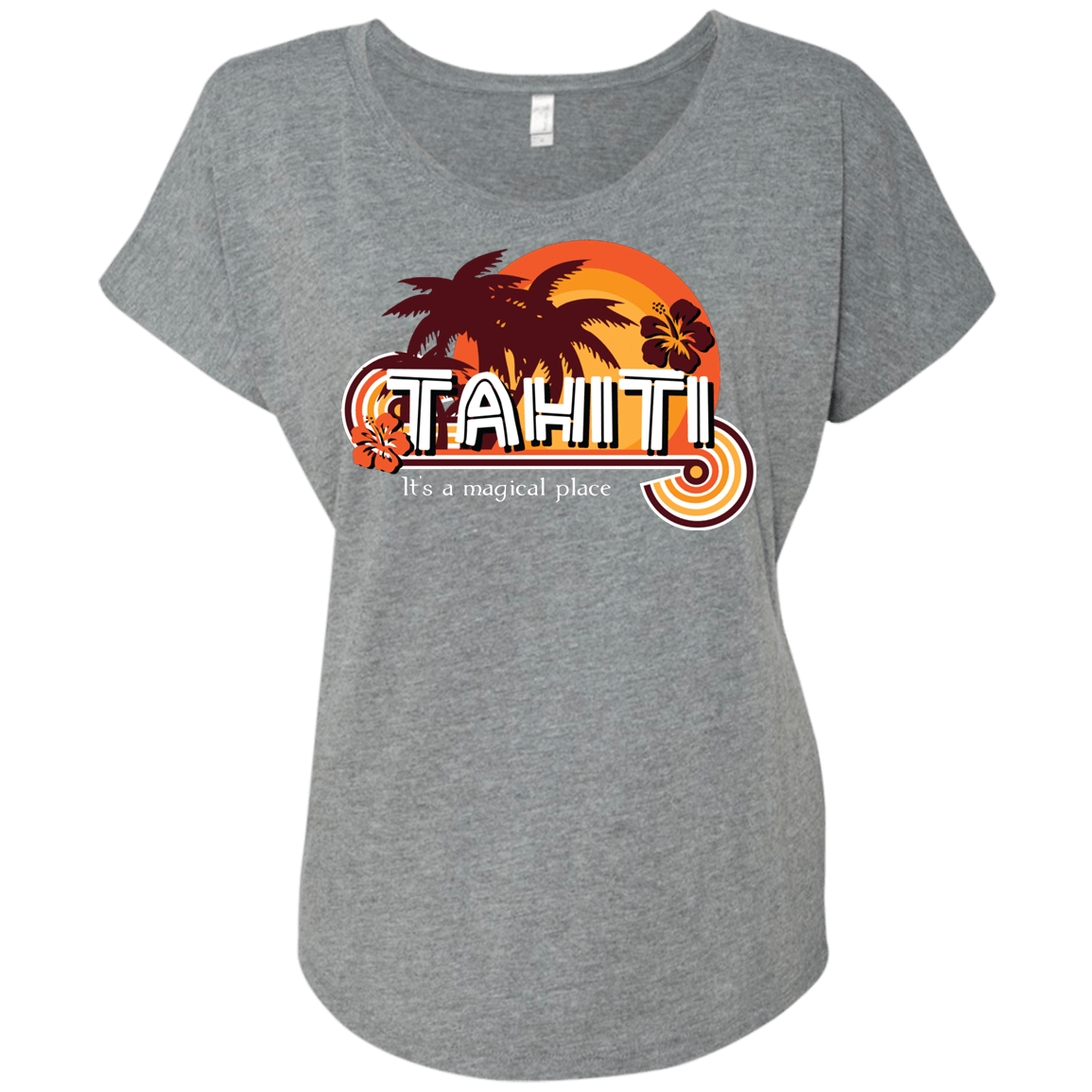 Tahiti Pillow Triblend Dolman Sleeve