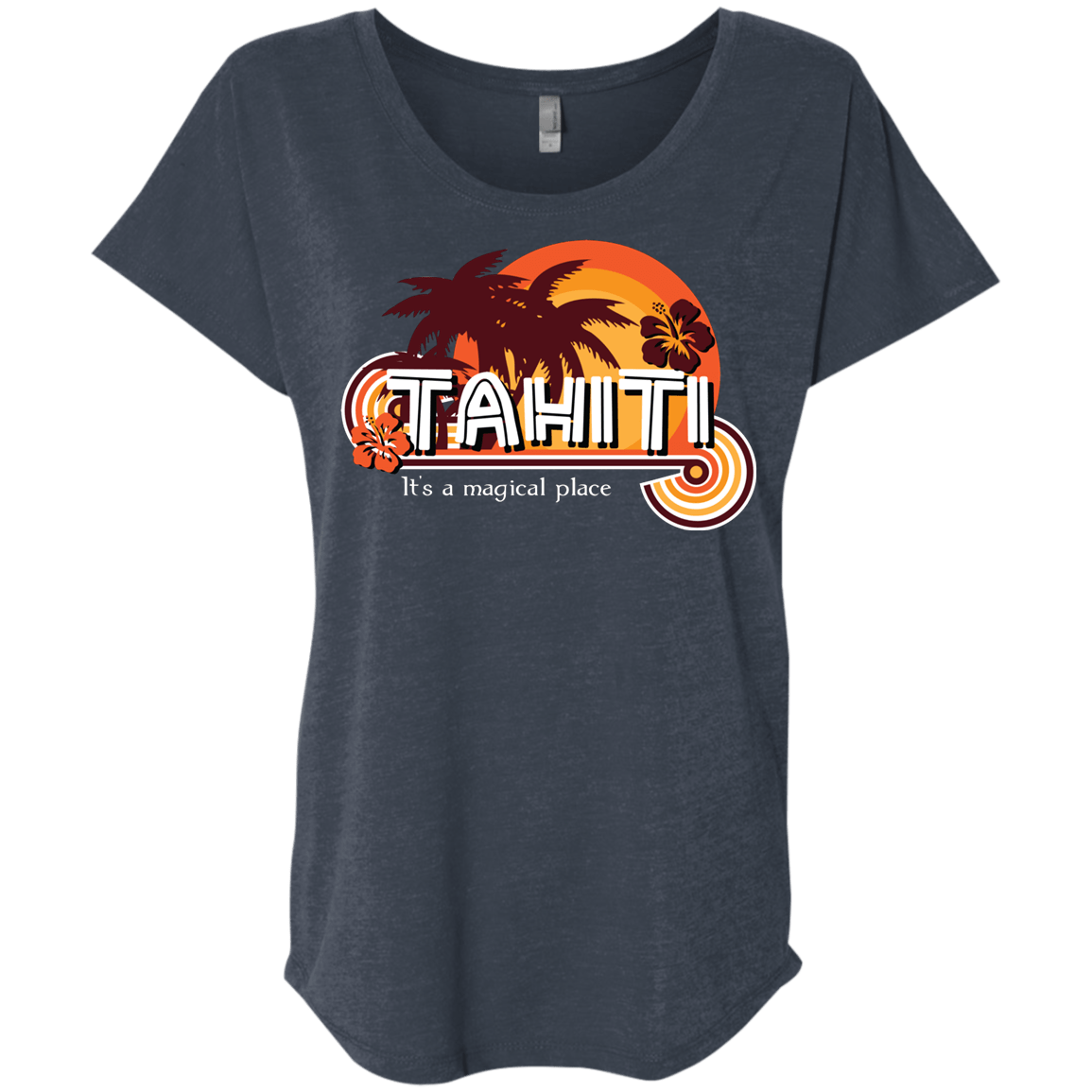 Tahiti Pillow Triblend Dolman Sleeve