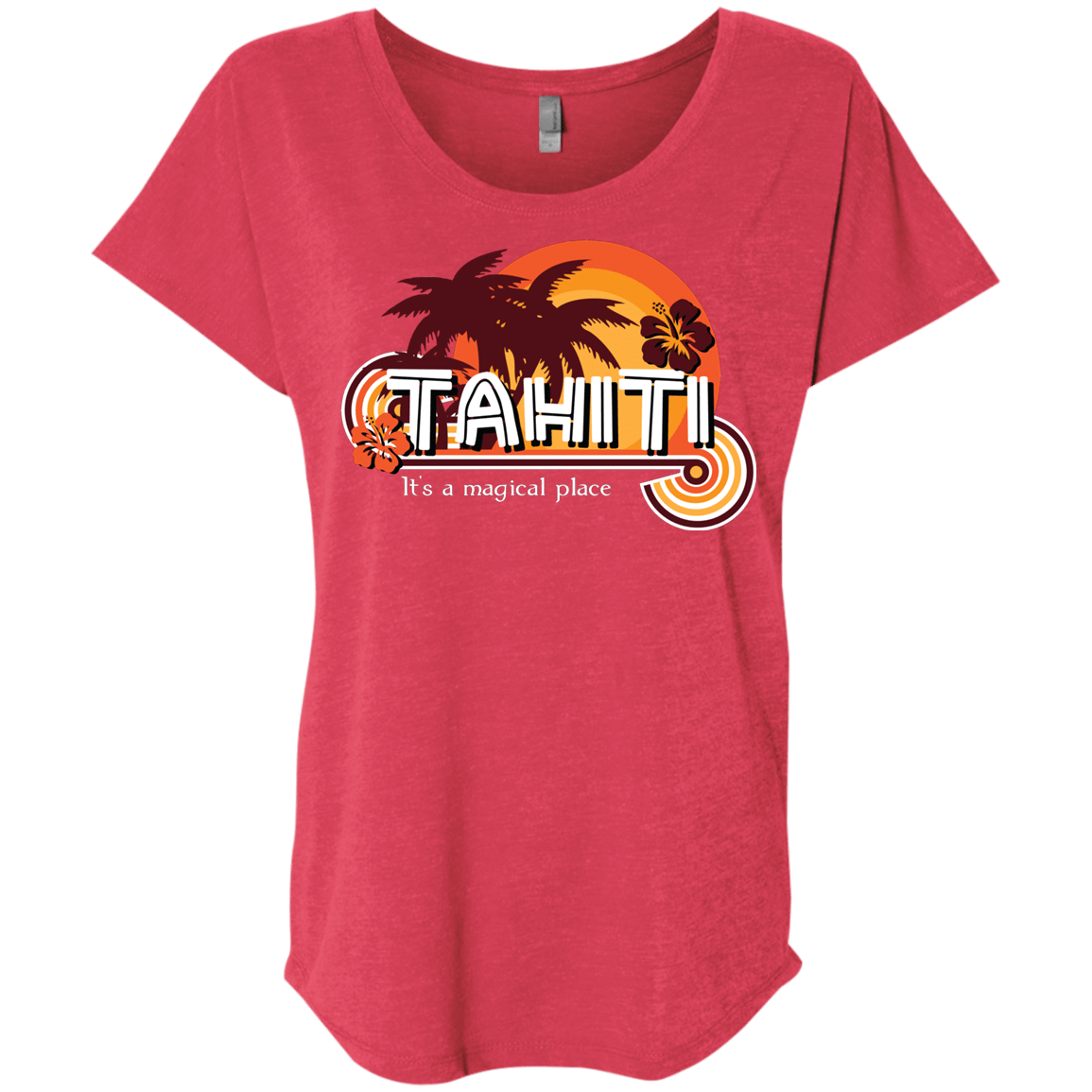 Tahiti Pillow Triblend Dolman Sleeve