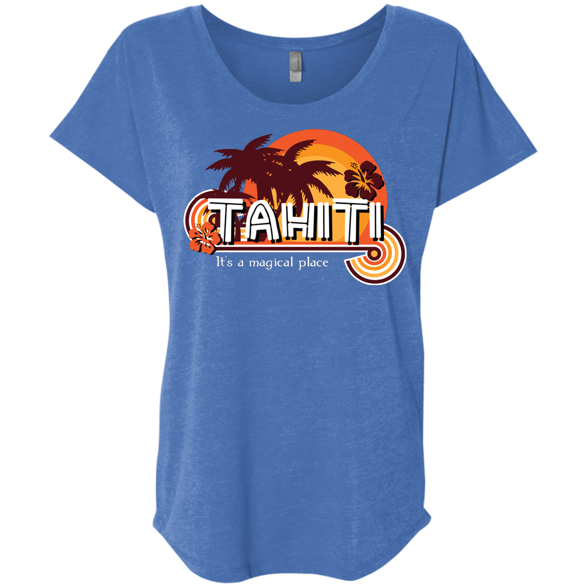 Tahiti Pillow Triblend Dolman Sleeve