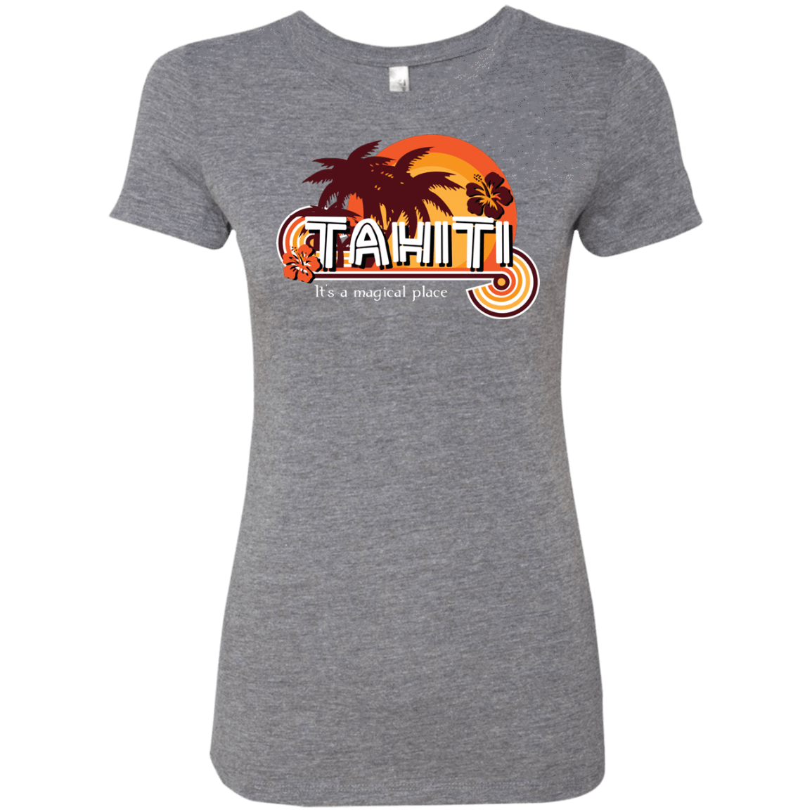 T-Shirts Premium Heather / S Tahiti Pillow Women's Triblend T-Shirt