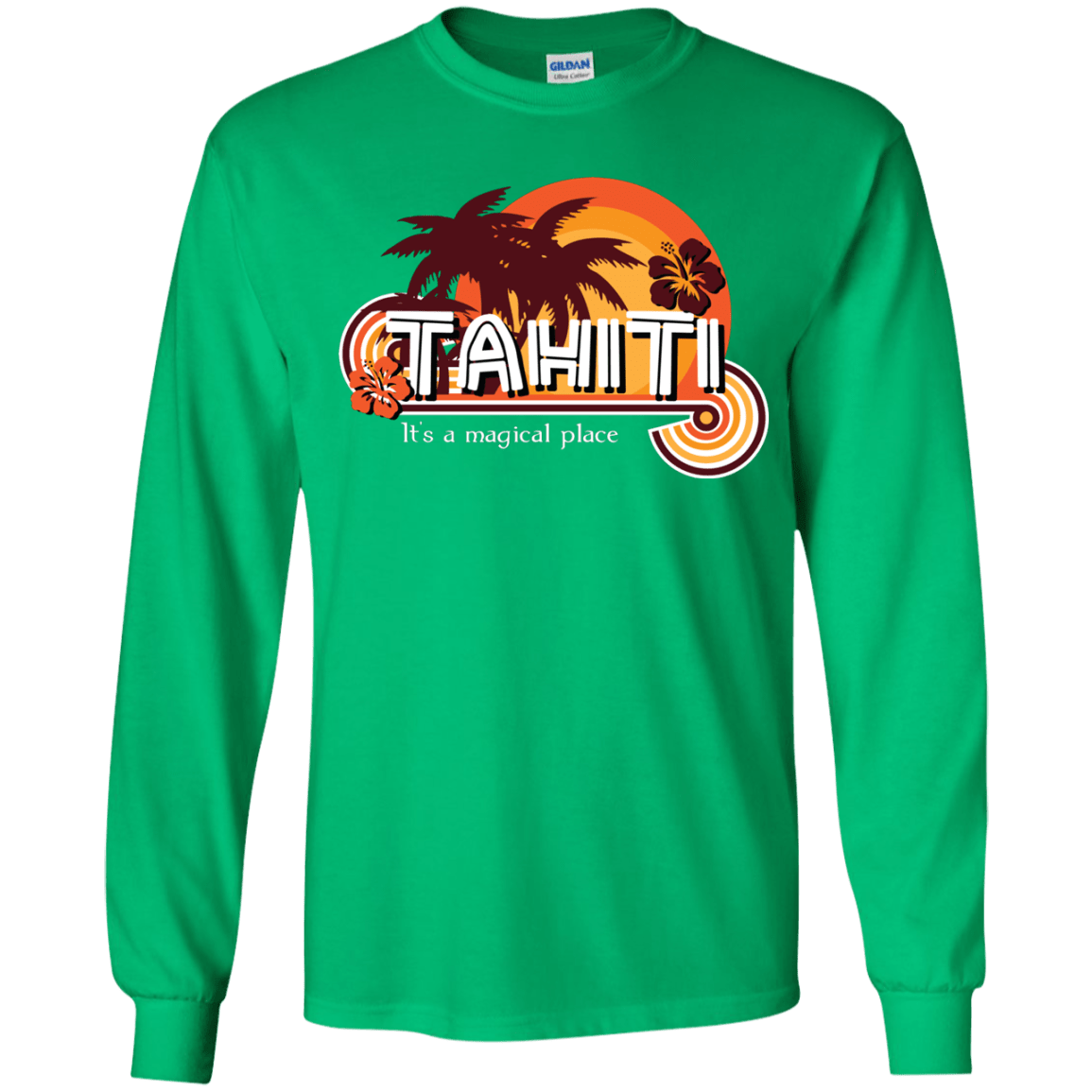 Tahiti Pillow Youth Long Sleeve T-Shirt