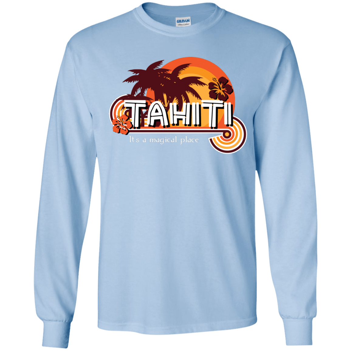 Tahiti Pillow Youth Long Sleeve T-Shirt