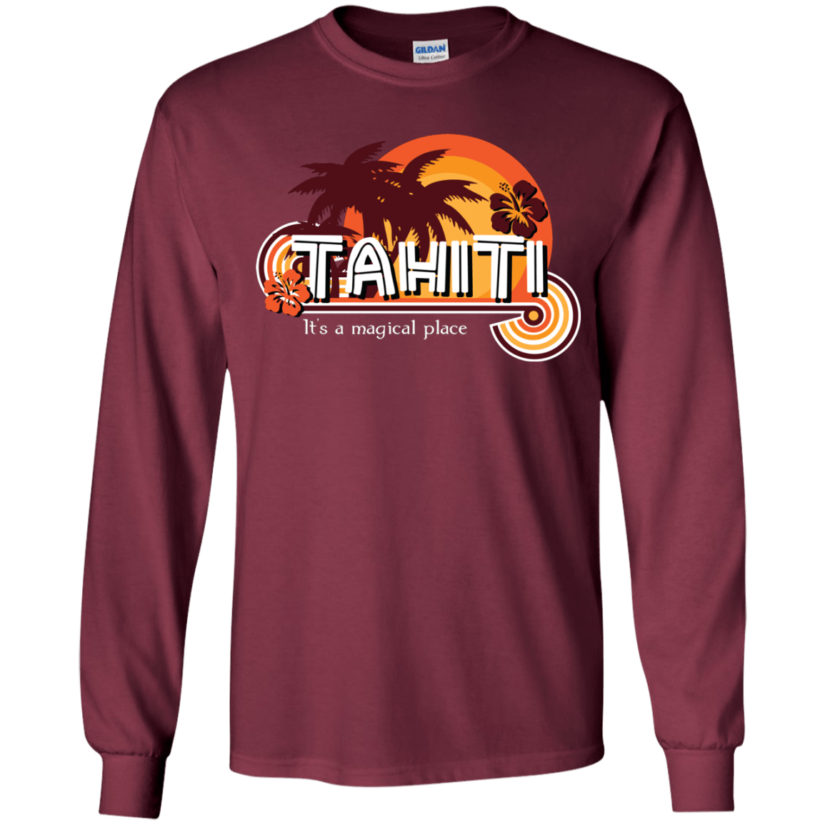 Tahiti Pillow Youth Long Sleeve T-Shirt