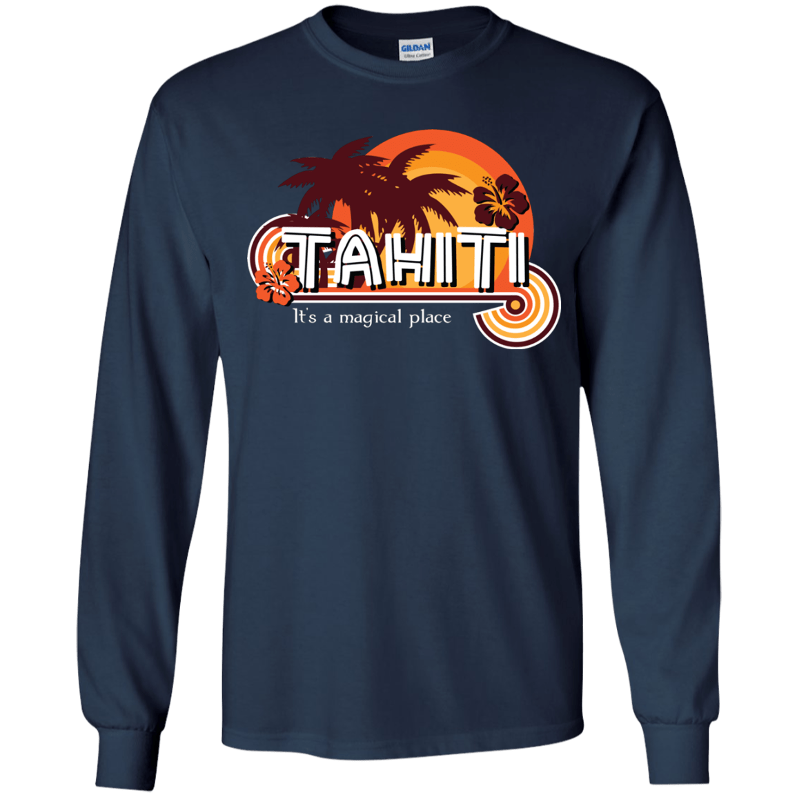 Tahiti Pillow Youth Long Sleeve T-Shirt