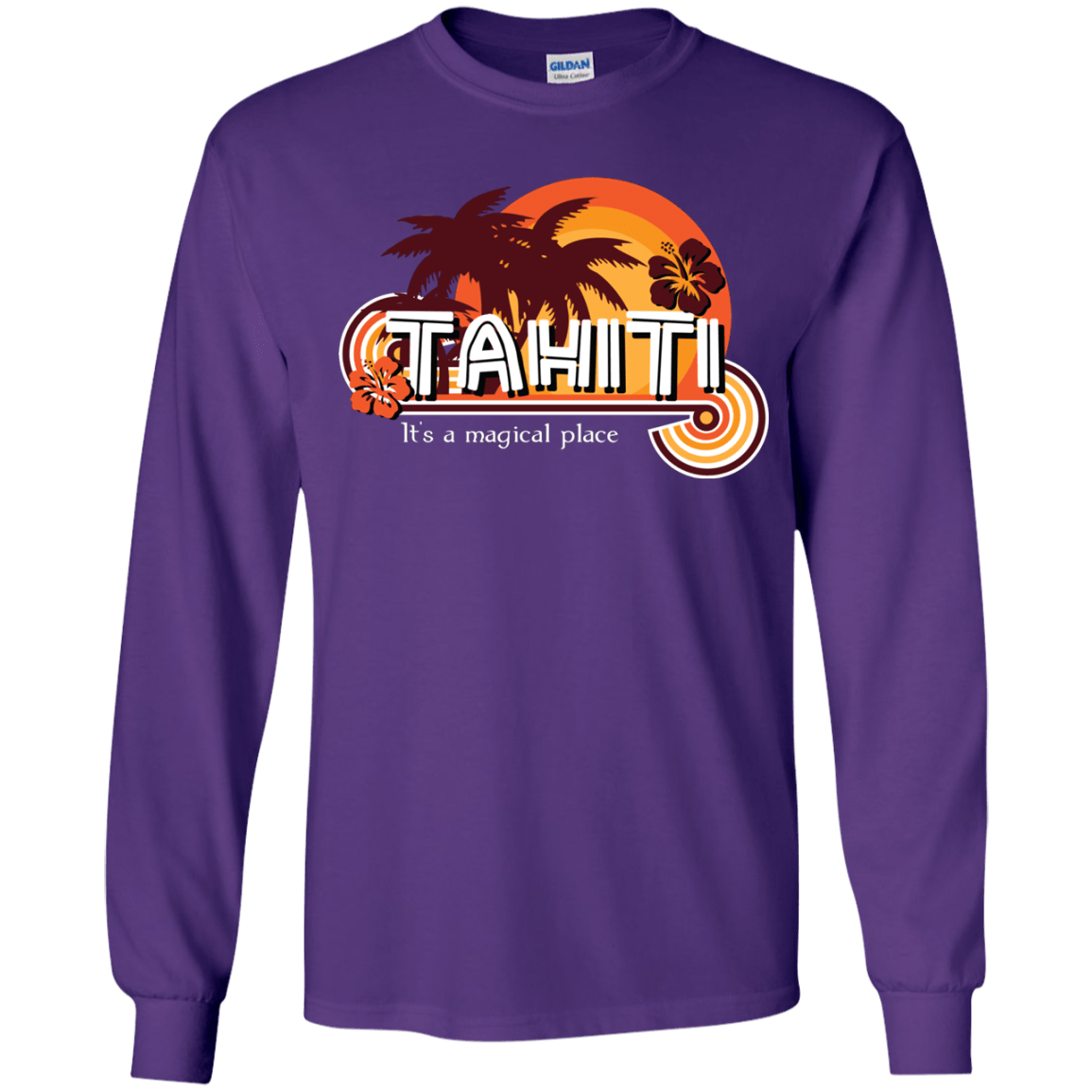 Tahiti Pillow Youth Long Sleeve T-Shirt