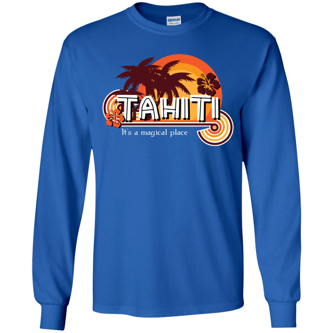 Tahiti Pillow Youth Long Sleeve T-Shirt