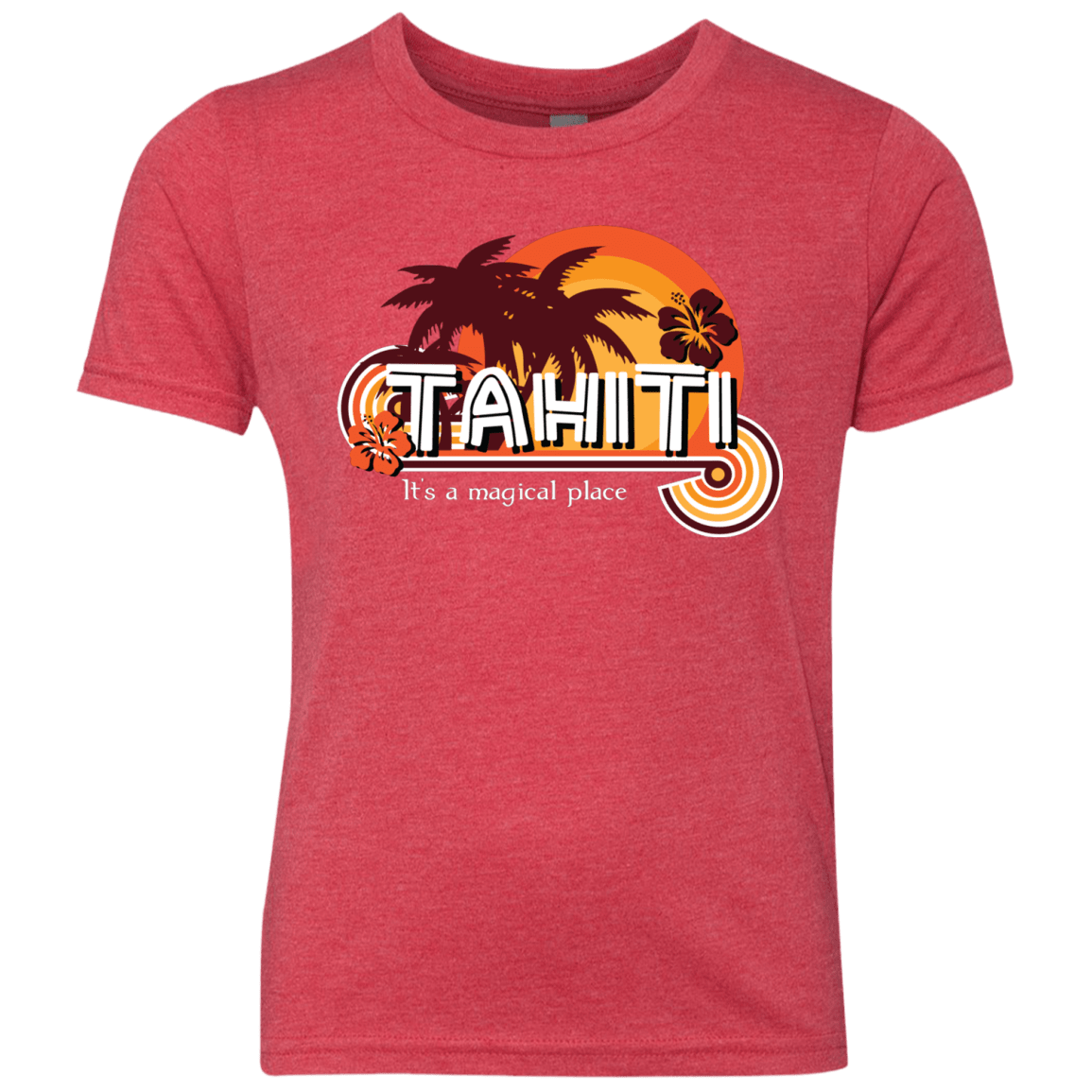 Tahiti Pillow Youth Triblend T-Shirt