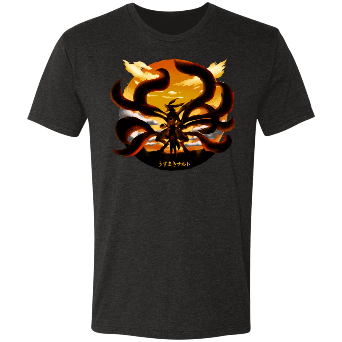 T-Shirts Vintage Black / S Tailed Beast Unleashed Men's Triblend T-Shirt