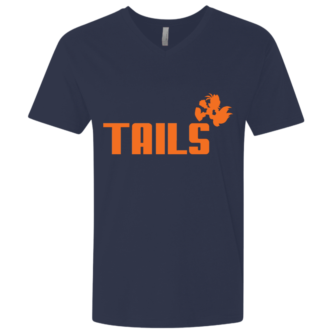 T-Shirts Midnight Navy / X-Small Tails Men's Premium V-Neck