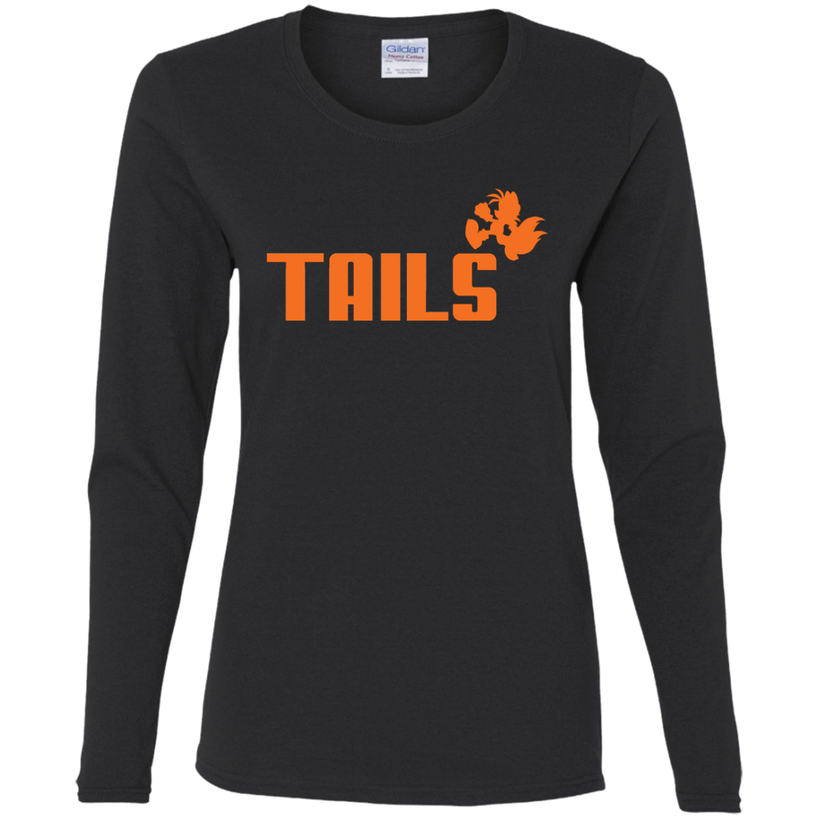T-Shirts Black / S Tails Women's Long Sleeve T-Shirt