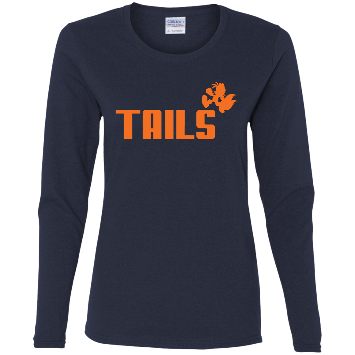T-Shirts Navy / S Tails Women's Long Sleeve T-Shirt