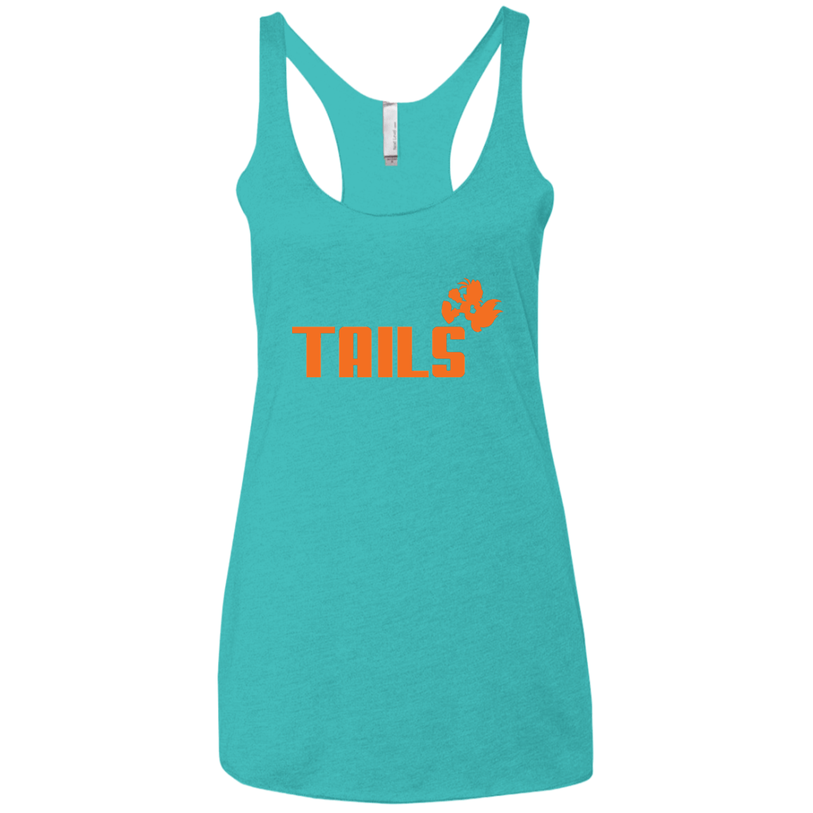 Tails Women's Triblend Racerback Tank