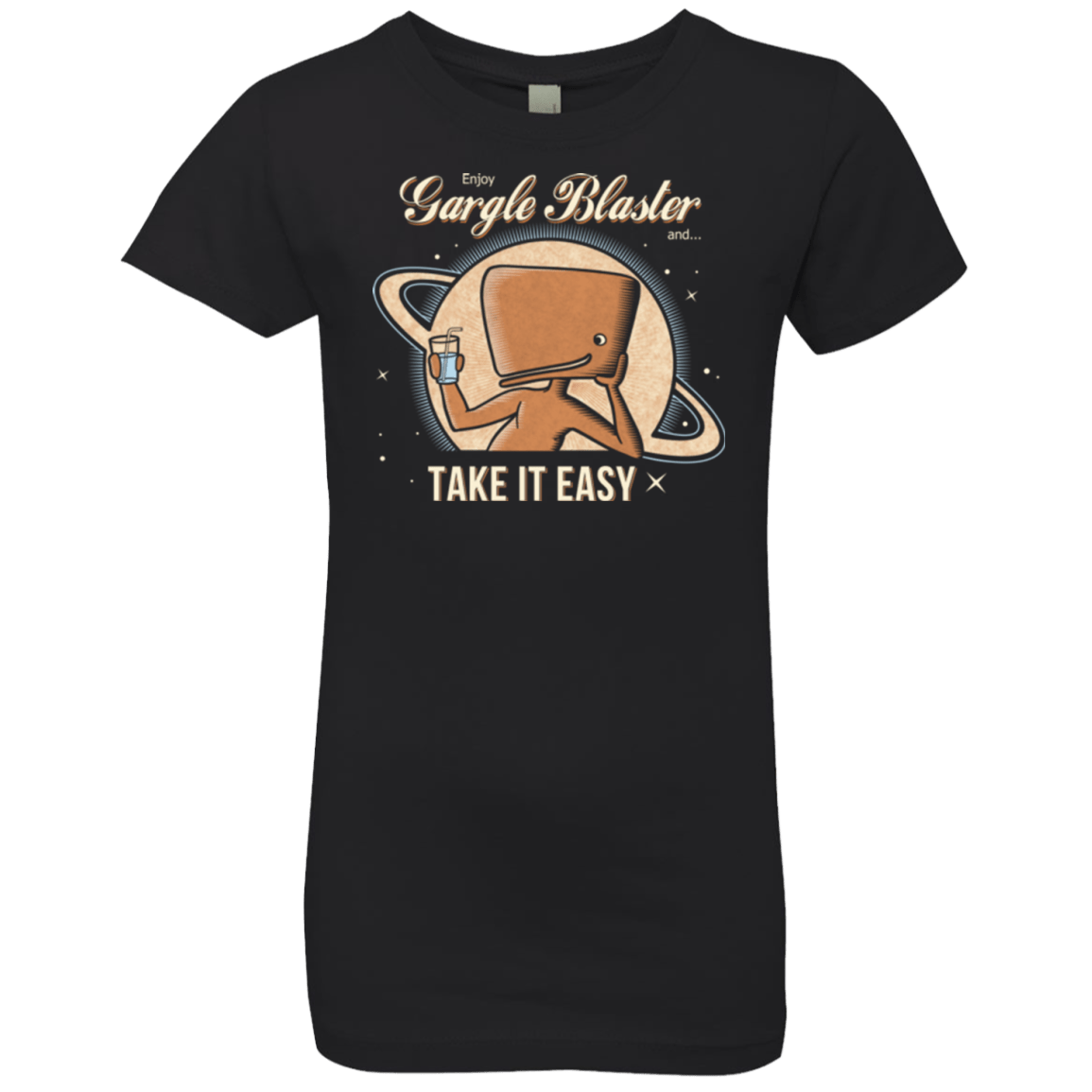 T-Shirts Black / YXS Take it Easy Girls Premium T-Shirt