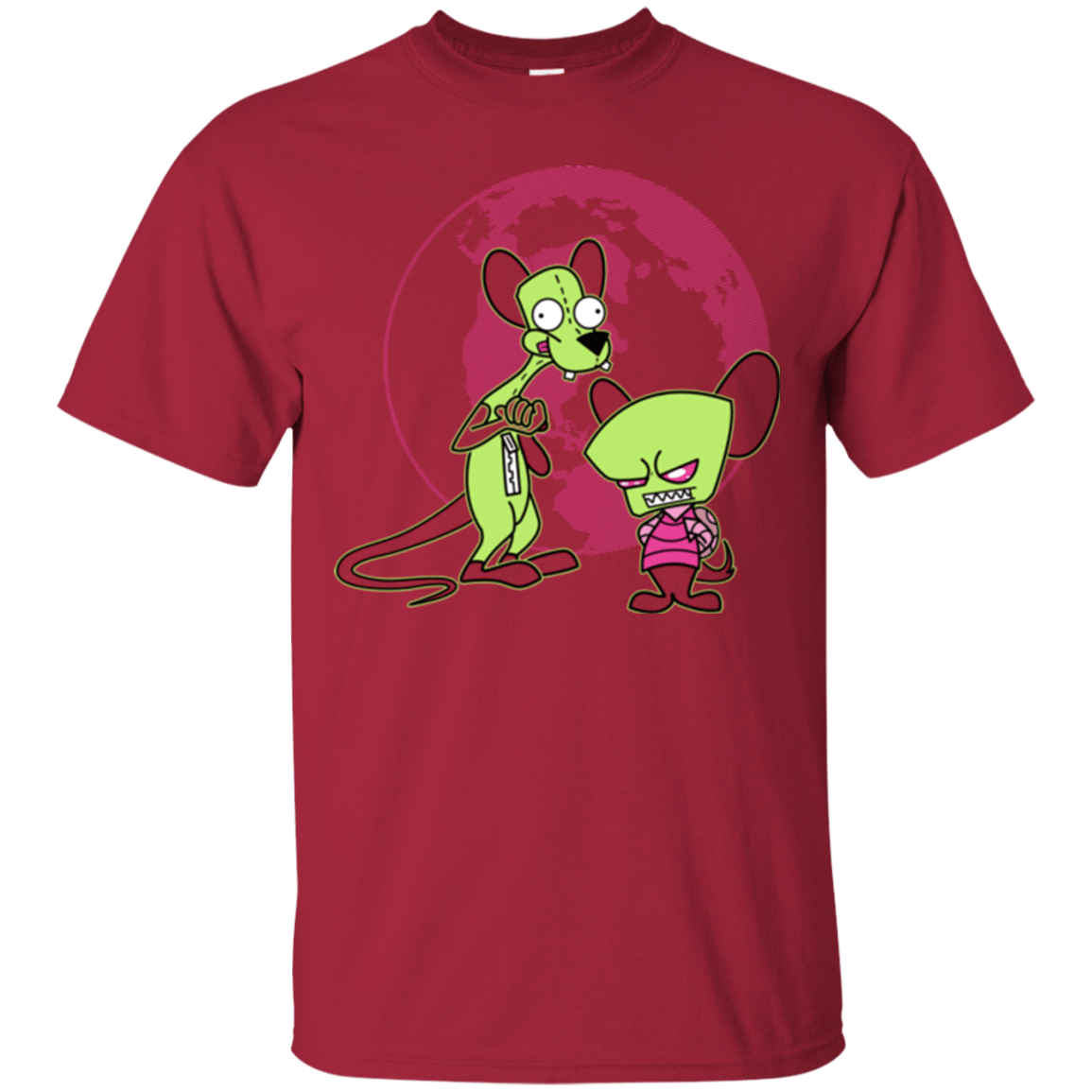 T-Shirts Cardinal / Small Take Over The World T-Shirt