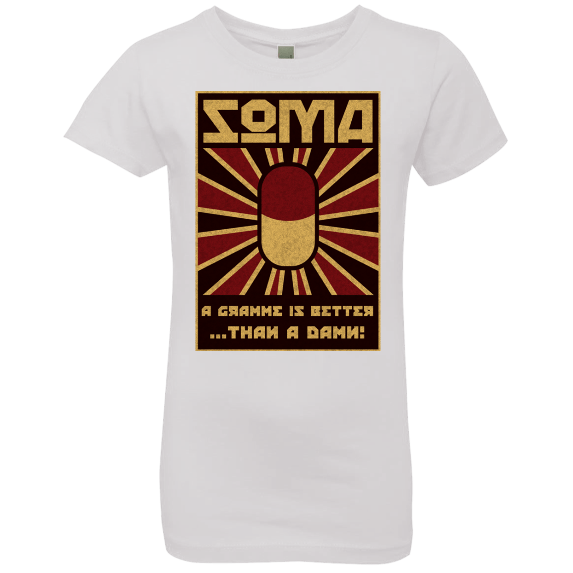 T-Shirts White / YXS Take Soma Girls Premium T-Shirt