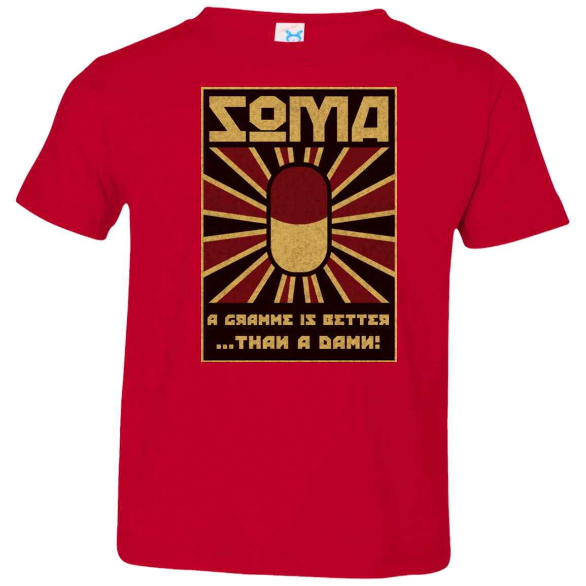 T-Shirts Red / 2T Take Soma Toddler Premium T-Shirt