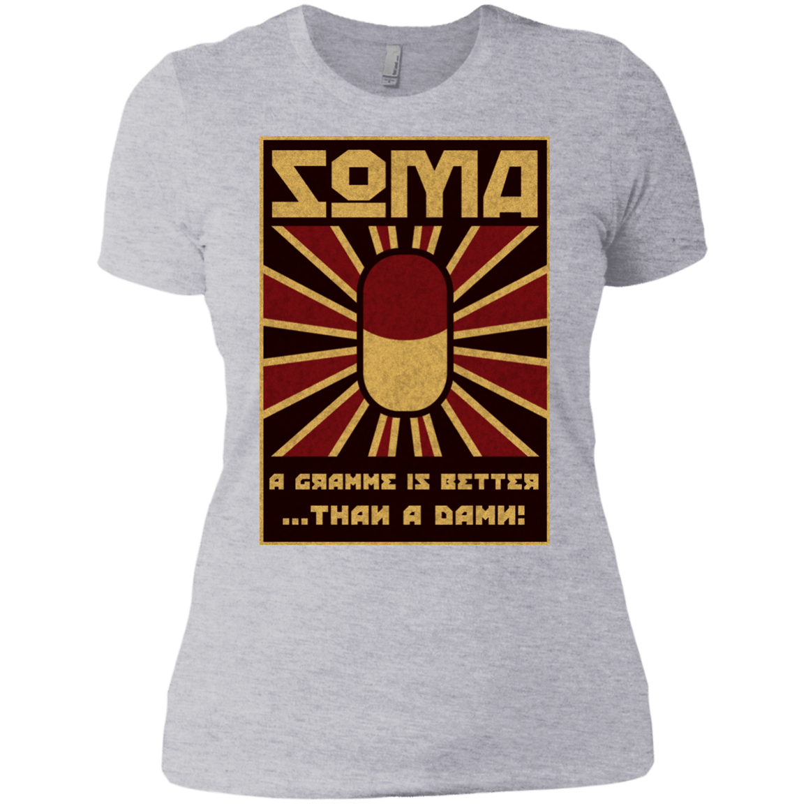 T-Shirts Heather Grey / X-Small Take Soma Women's Premium T-Shirt