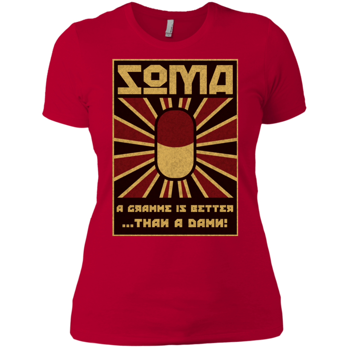 T-Shirts Red / X-Small Take Soma Women's Premium T-Shirt