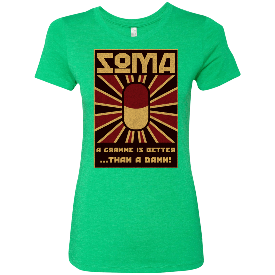 T-Shirts Envy / Small Take Soma Women's Triblend T-Shirt