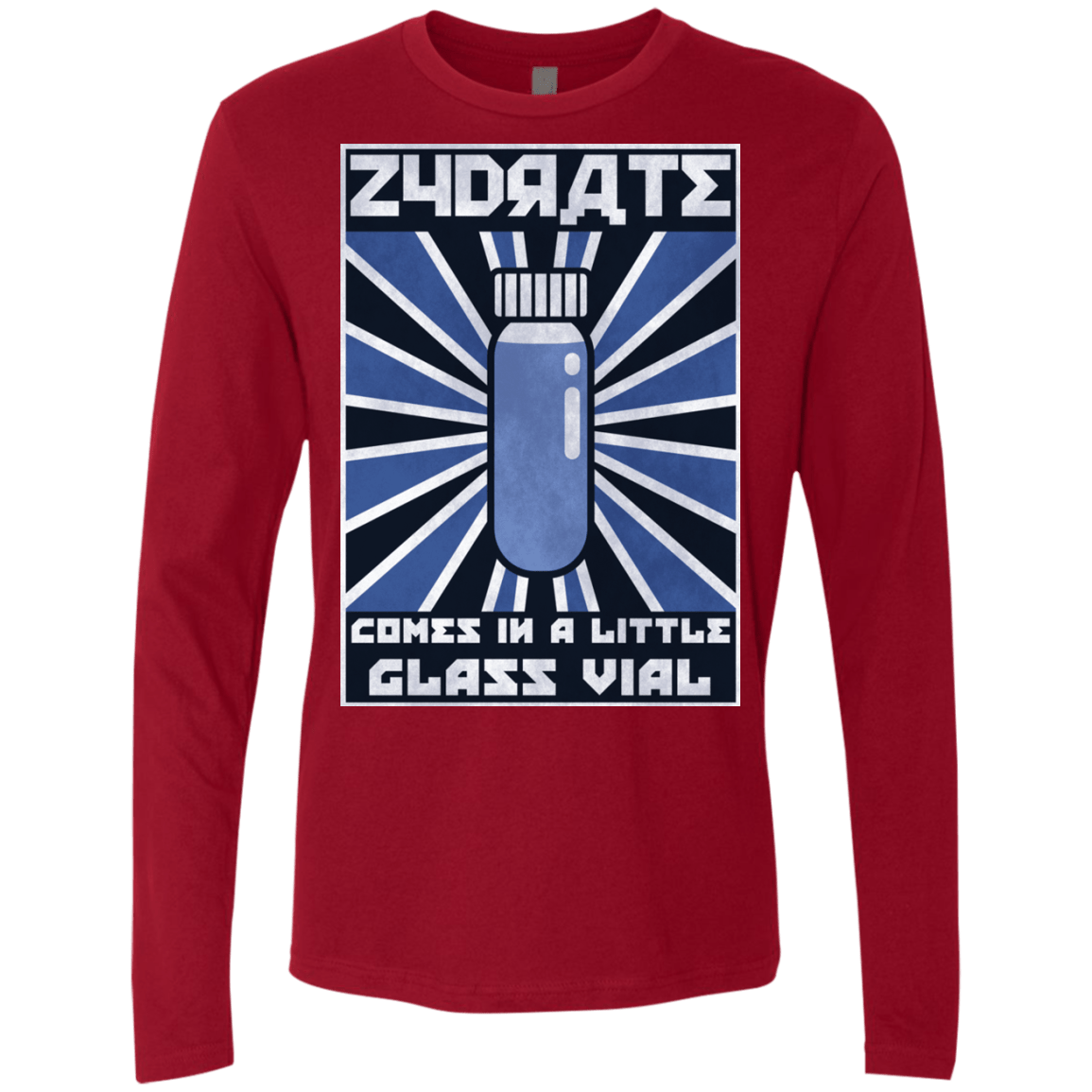T-Shirts Cardinal / Small Take Zydrate Men's Premium Long Sleeve