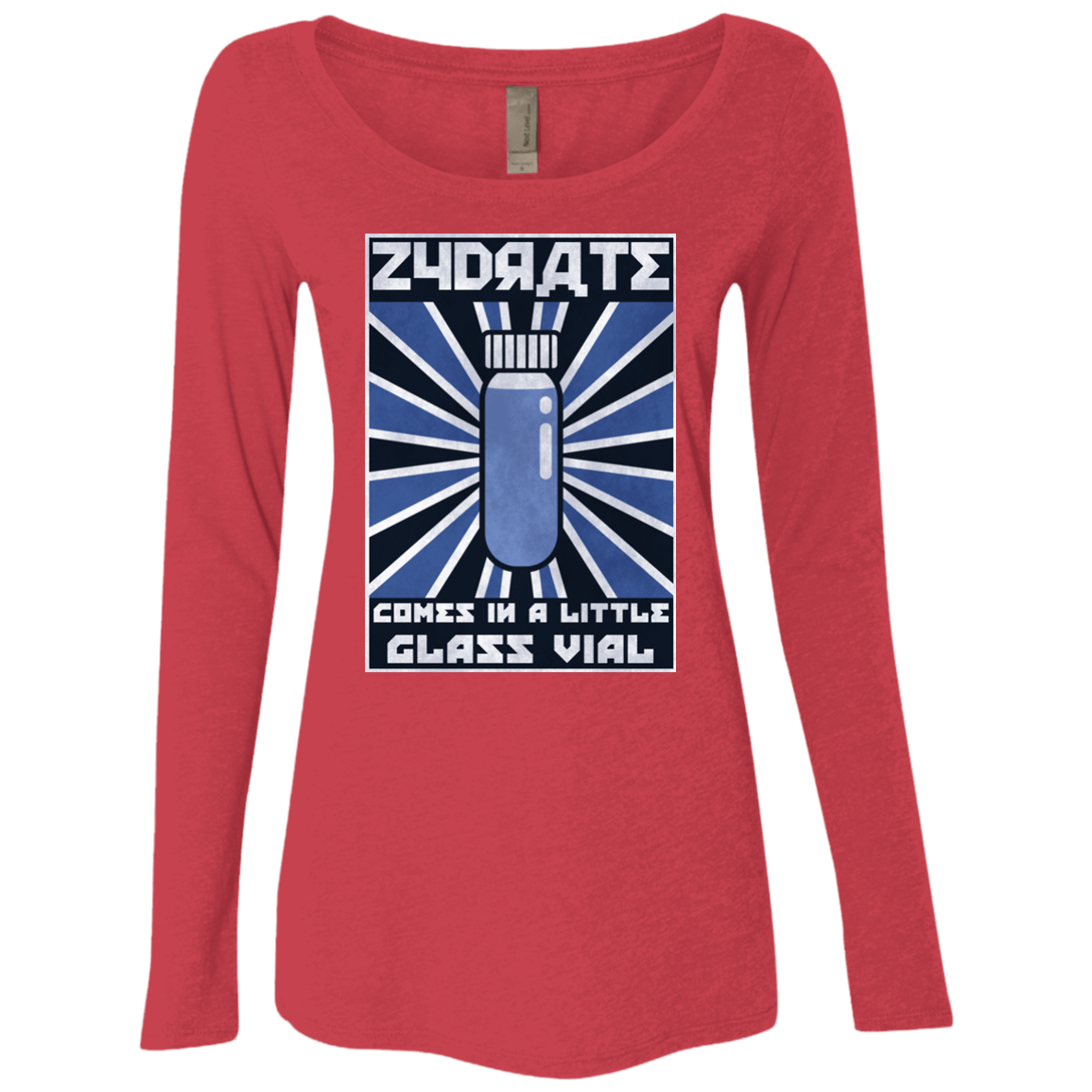 Take Zydrate Women's Triblend Long Sleeve Shirt