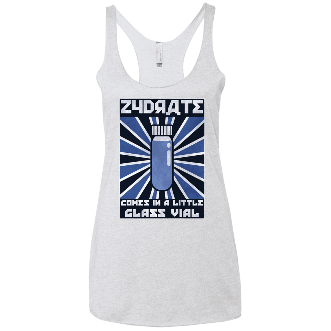 Take Zydrate Women's Triblend Racerback Tank