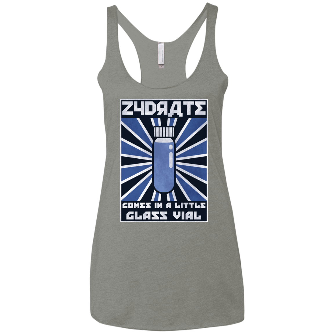 Take Zydrate Women's Triblend Racerback Tank