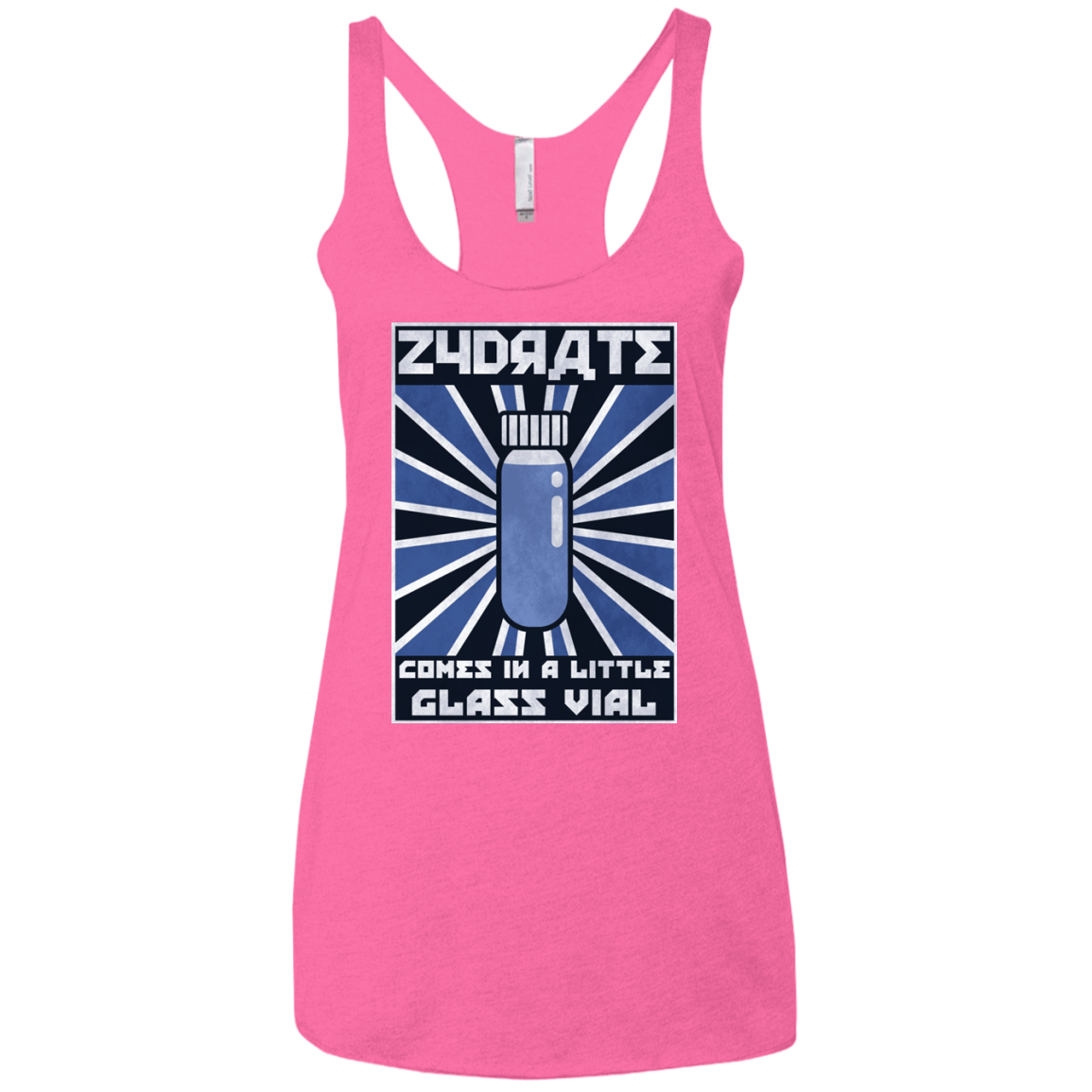 T-Shirts Vintage Pink / X-Small Take Zydrate Women's Triblend Racerback Tank