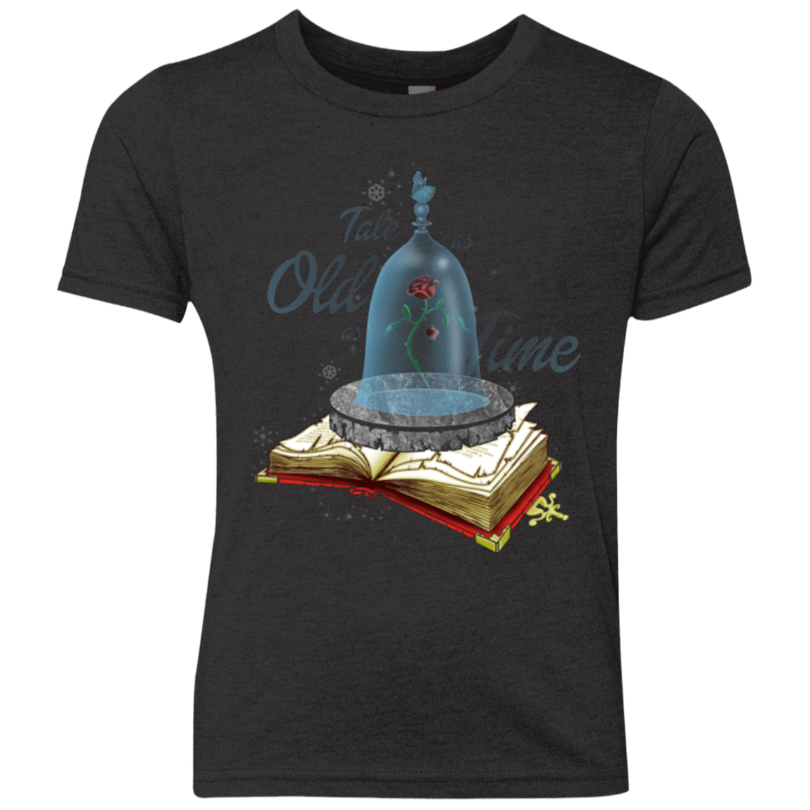 T-Shirts Vintage Black / YXS Tale as Old as Time Youth Triblend T-Shirt