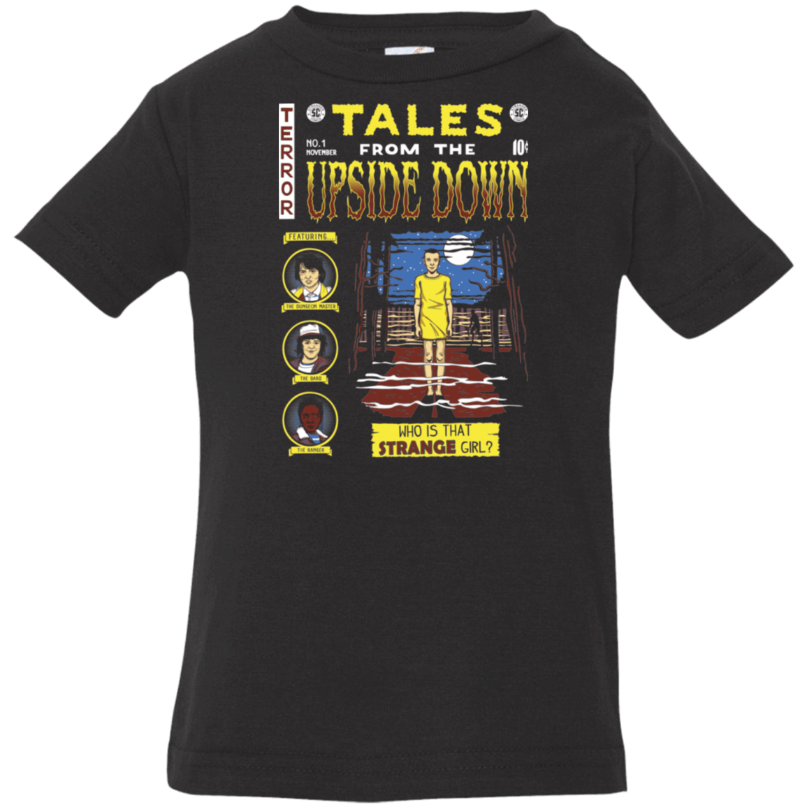 T-Shirts Black / 6 Months Tales from the Upside Down Infant Premium T-Shirt