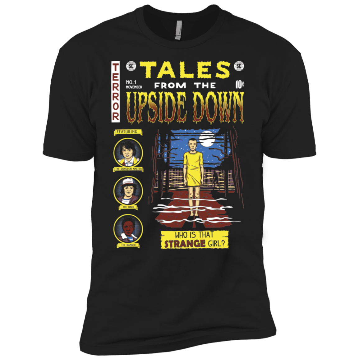 T-Shirts Black / X-Small Tales from the Upside Down Men's Premium T-Shirt