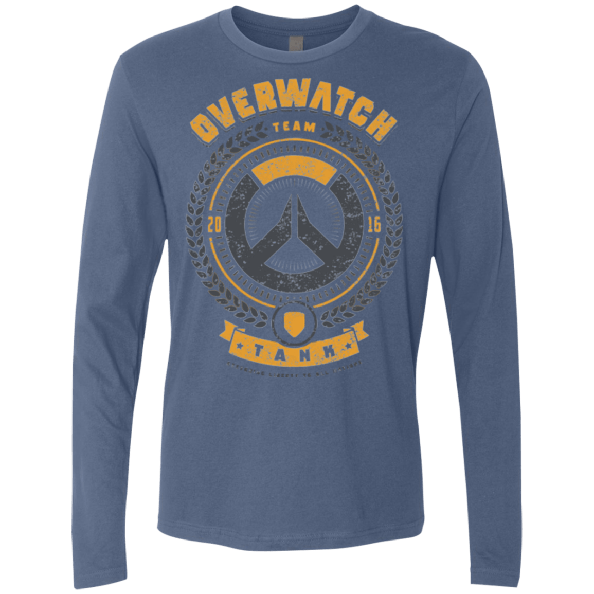 T-Shirts Indigo / Small Tank Team Men's Premium Long Sleeve