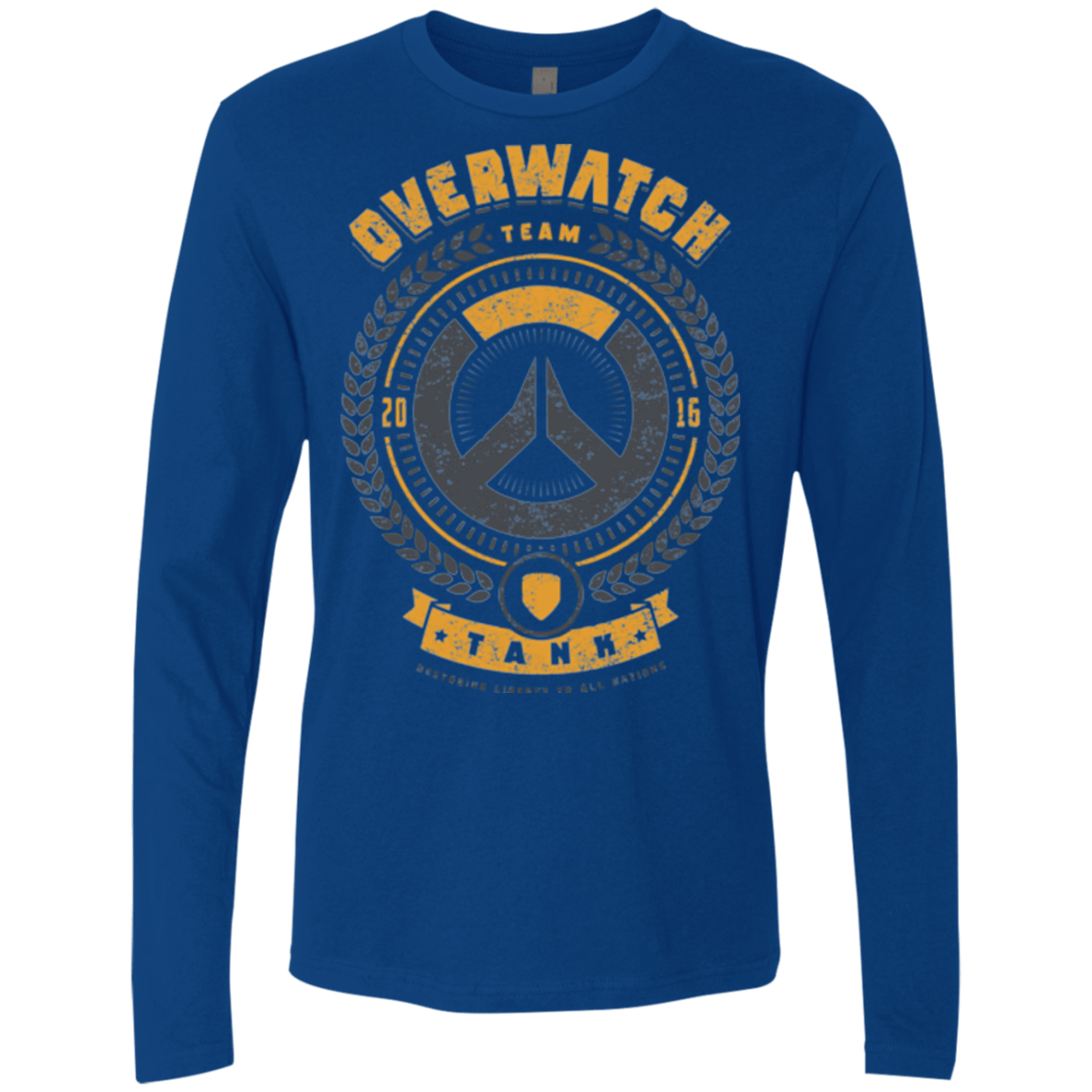 T-Shirts Royal / Small Tank Team Men's Premium Long Sleeve