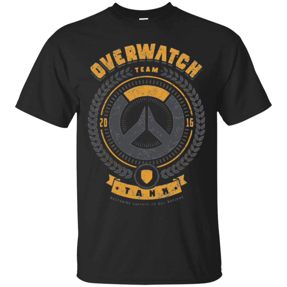 T-Shirts Black / Small Tank Team T-Shirt