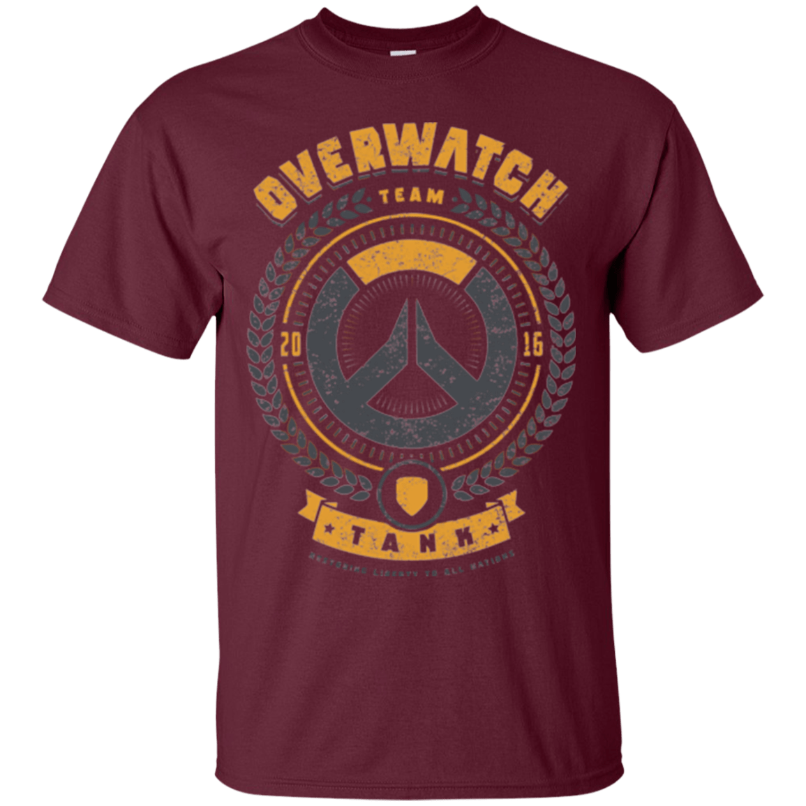 T-Shirts Maroon / Small Tank Team T-Shirt