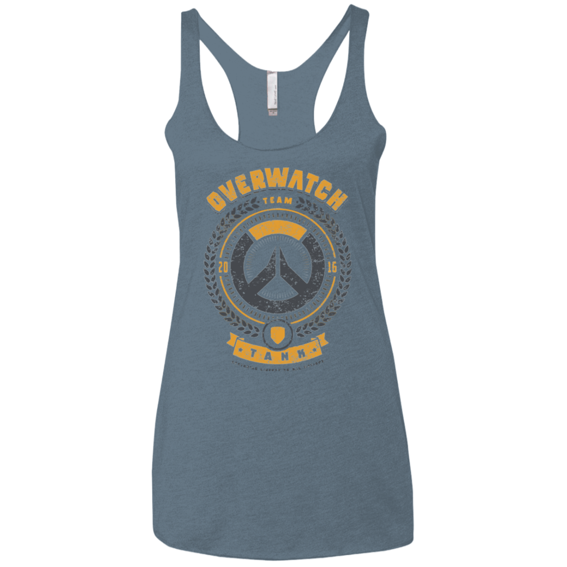 T-Shirts Indigo / X-Small Tank Team Women's Triblend Racerback Tank