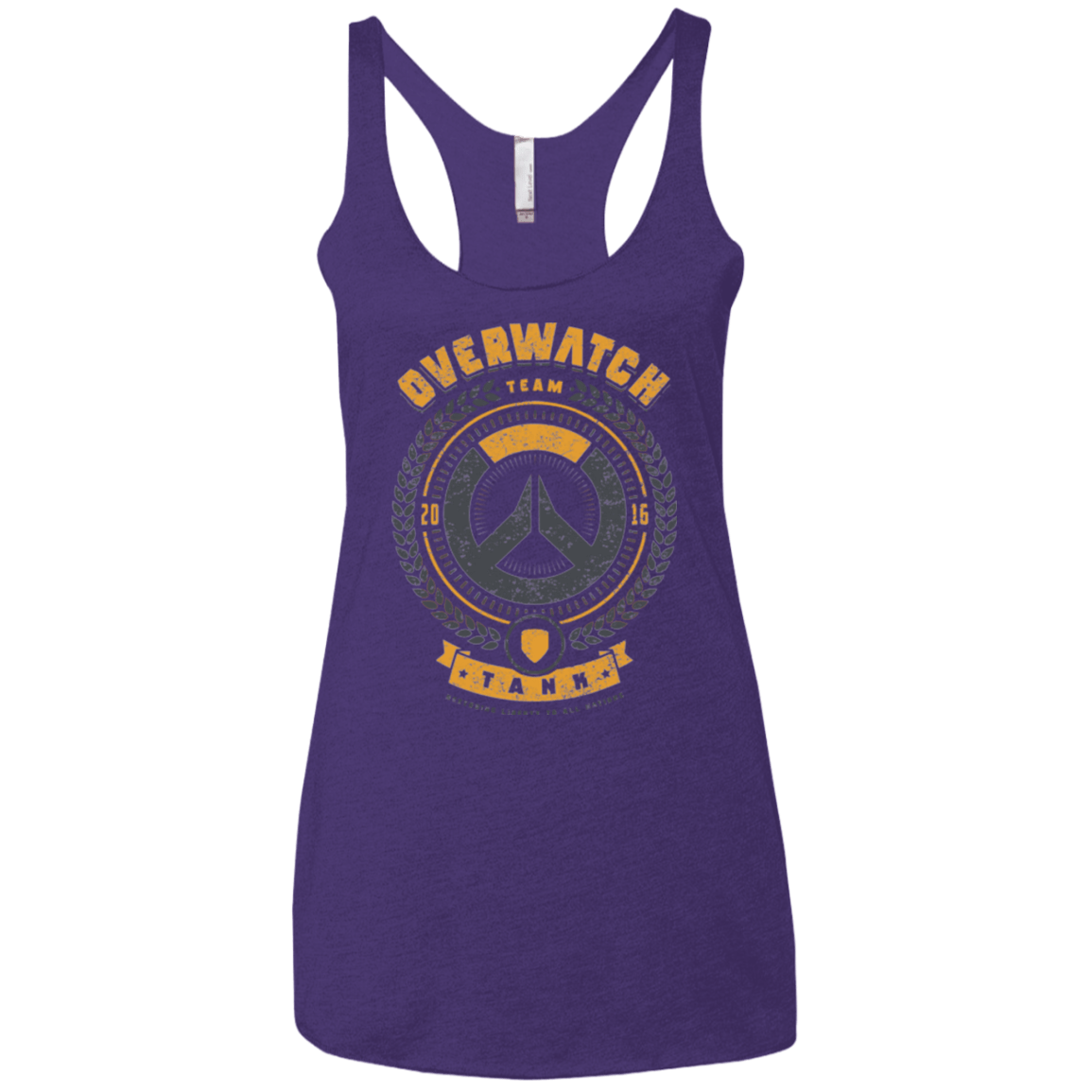 T-Shirts Purple / X-Small Tank Team Women's Triblend Racerback Tank