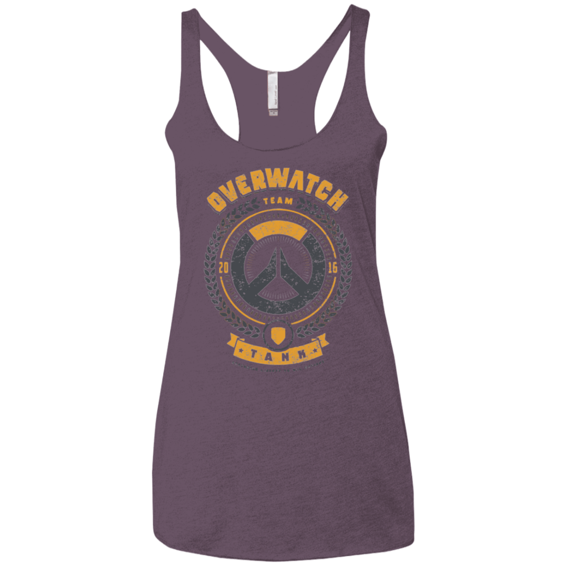 T-Shirts Vintage Purple / X-Small Tank Team Women's Triblend Racerback Tank
