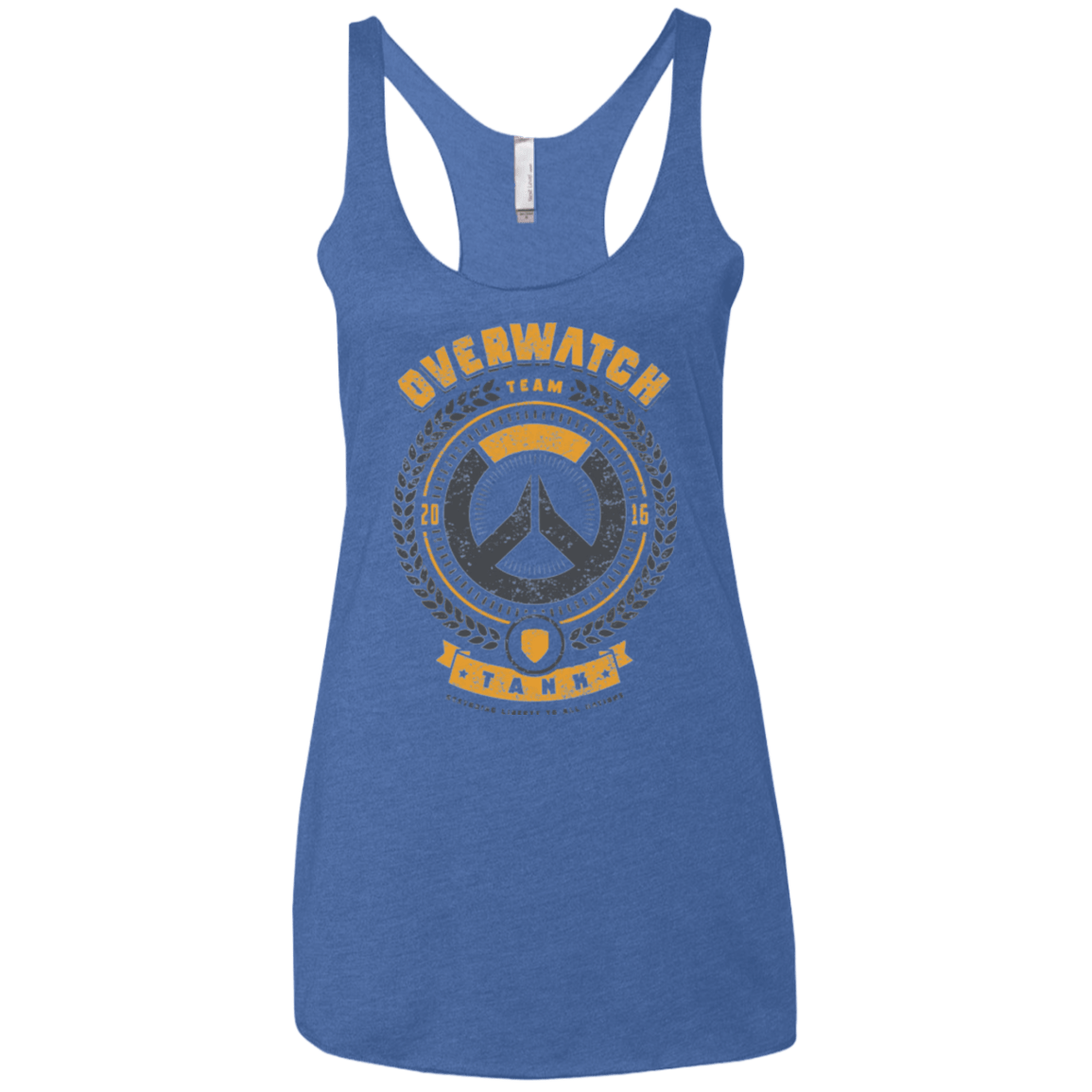 T-Shirts Vintage Royal / X-Small Tank Team Women's Triblend Racerback Tank