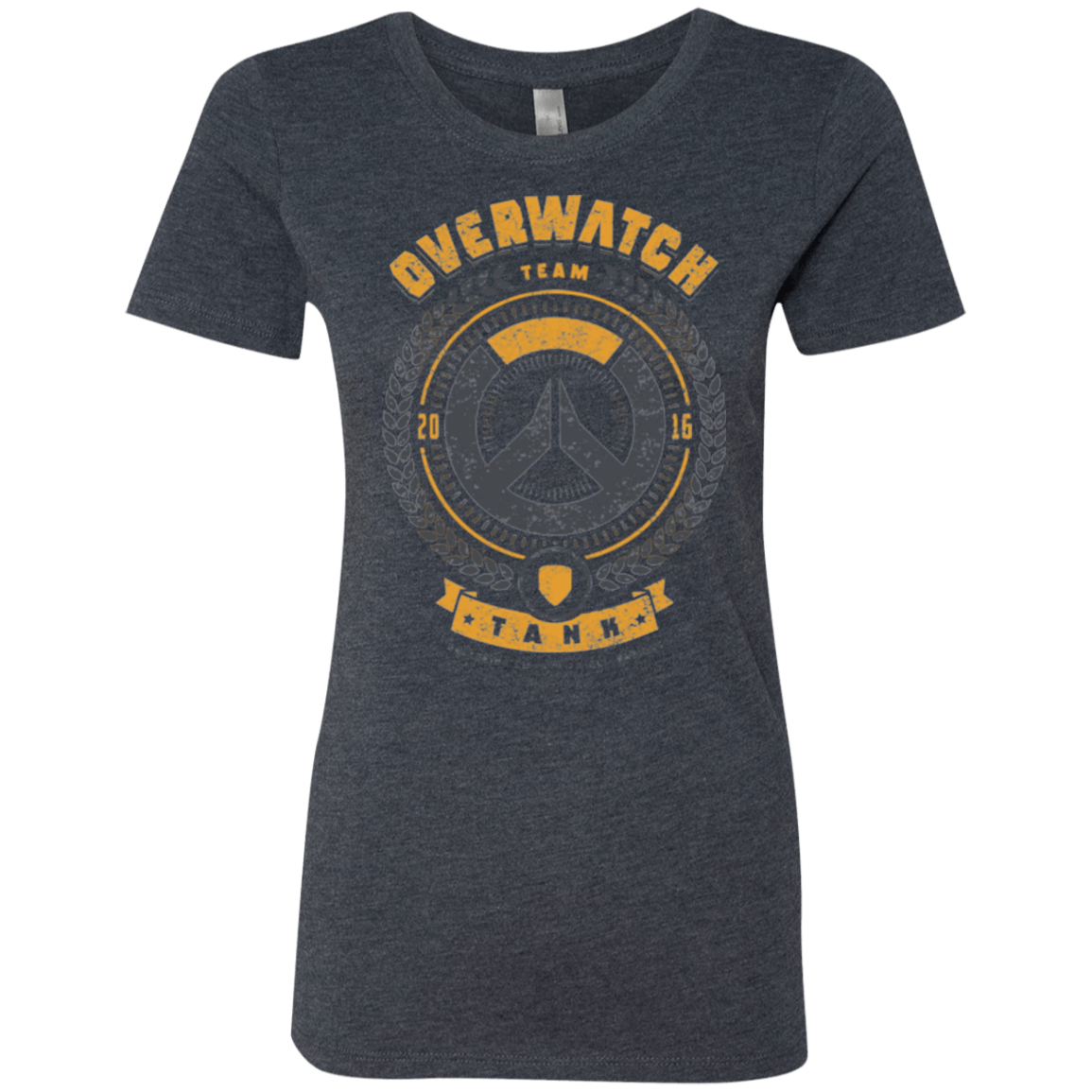 T-Shirts Vintage Navy / Small Tank Team Women's Triblend T-Shirt