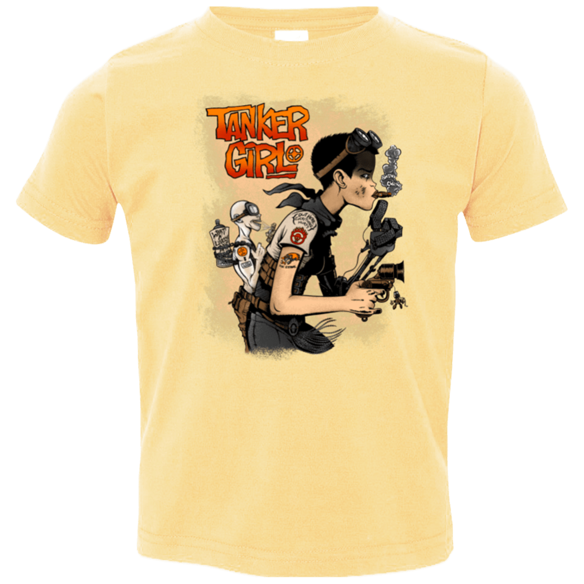 T-Shirts Butter / 2T Tanker Girl Toddler Premium T-Shirt