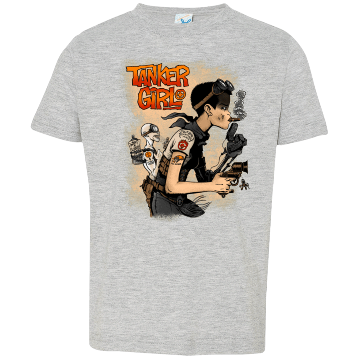 T-Shirts Heather / 2T Tanker Girl Toddler Premium T-Shirt