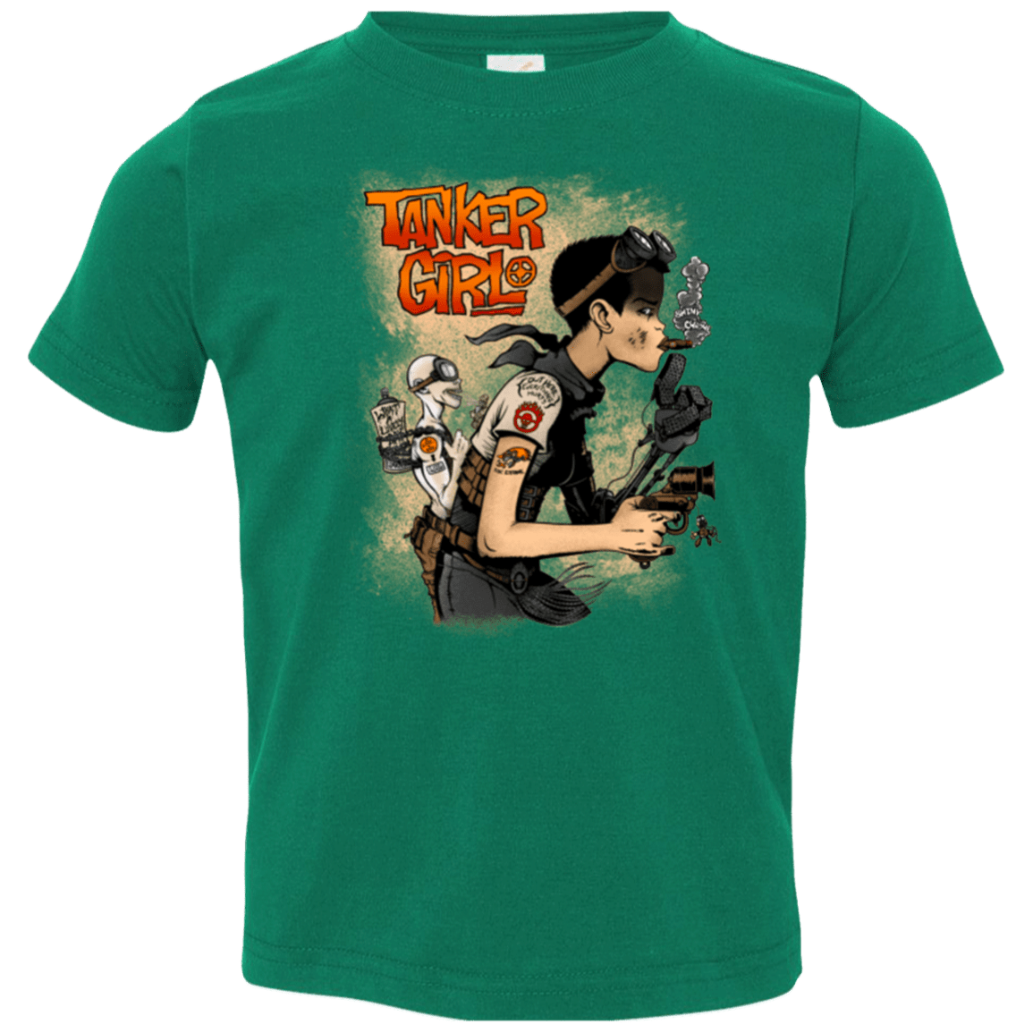 T-Shirts Kelly / 2T Tanker Girl Toddler Premium T-Shirt