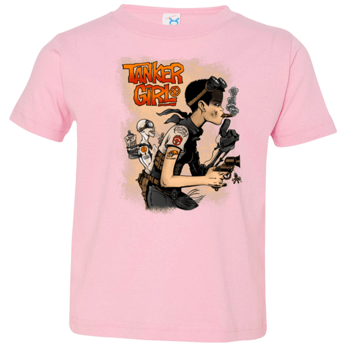 T-Shirts Pink / 2T Tanker Girl Toddler Premium T-Shirt