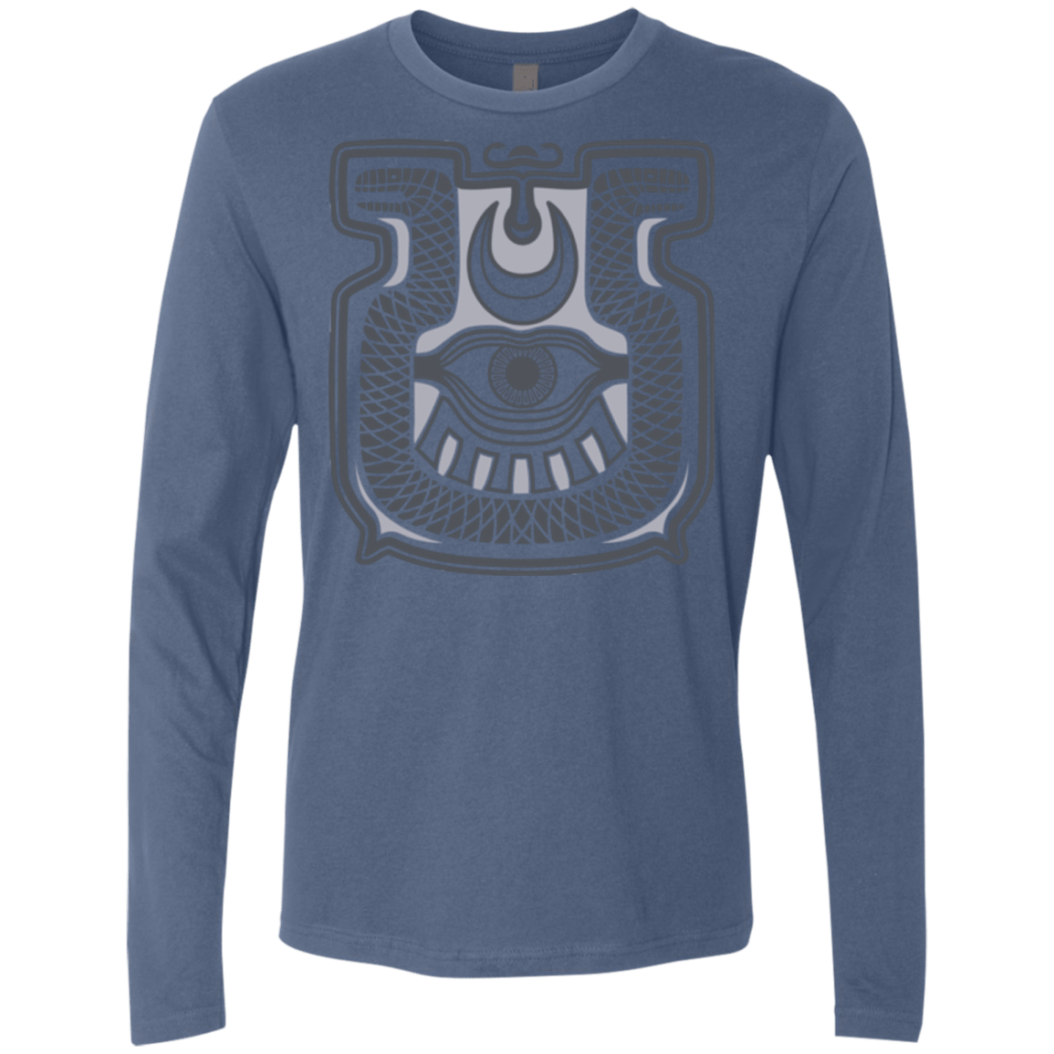 T-Shirts Indigo / Small Tapestry of doom Men's Premium Long Sleeve