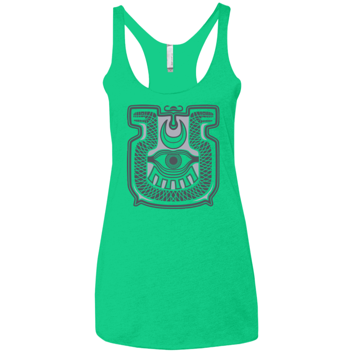 T-Shirts Envy / X-Small Tapestry of doom Women's Triblend Racerback Tank