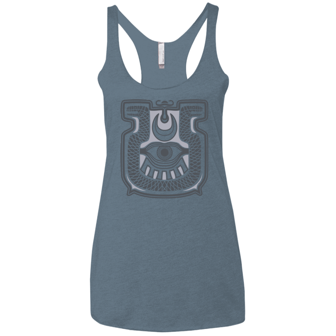 T-Shirts Indigo / X-Small Tapestry of doom Women's Triblend Racerback Tank