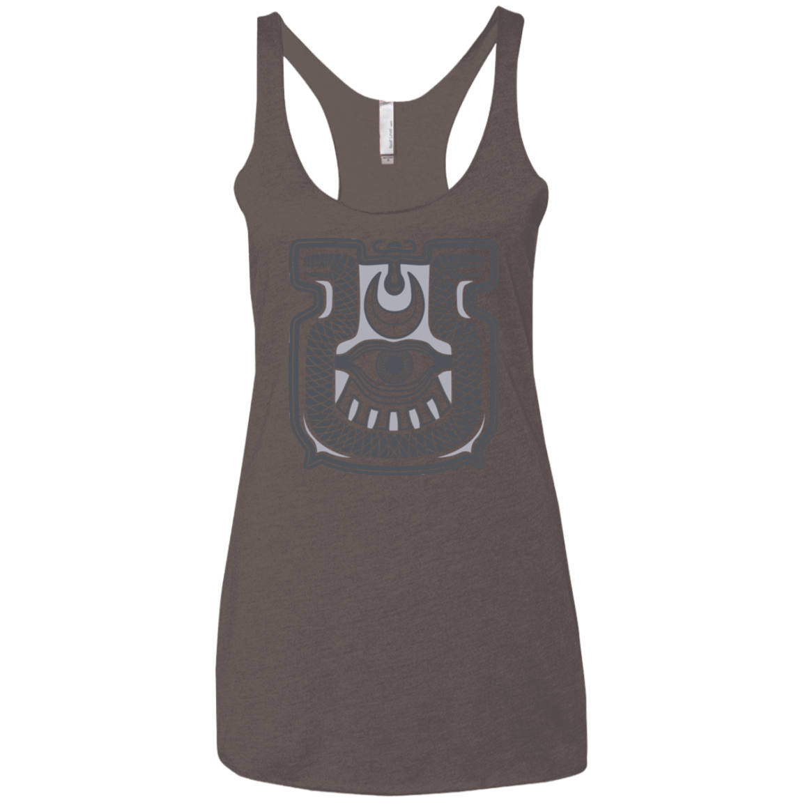 T-Shirts Macchiato / X-Small Tapestry of doom Women's Triblend Racerback Tank